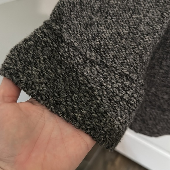 Free People Women's Wool Laines Boho Hippie Short Pea Coat Classic Beige Size S - Picture 3 of 13